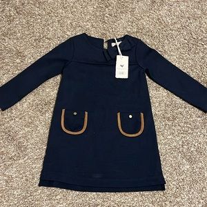 Never worn with tags Hope and Henry toddler size 3 dress
